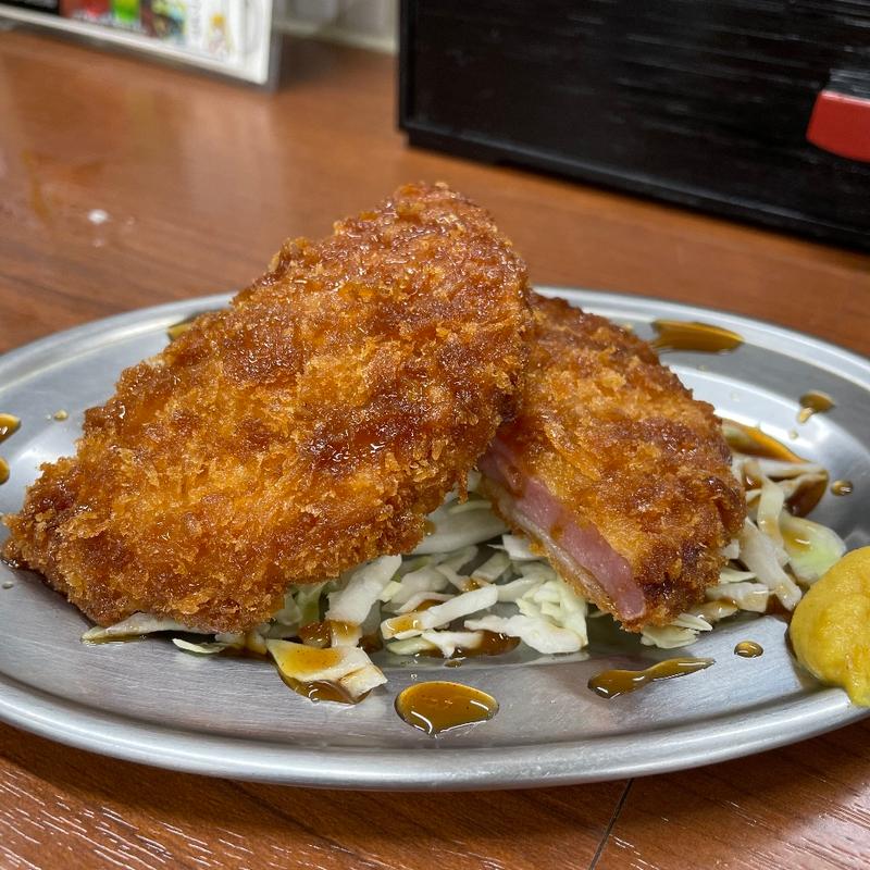 ハムカツ(大衆食堂 ２.０とぽす)