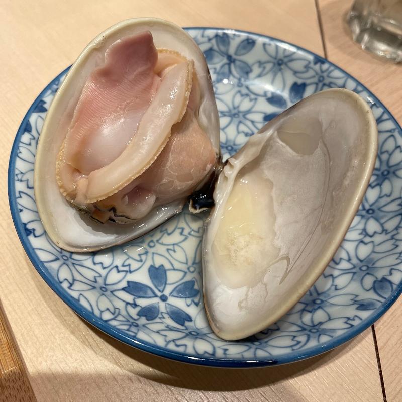 はまぐり焼き(貝 刺身専門店 しらはら )