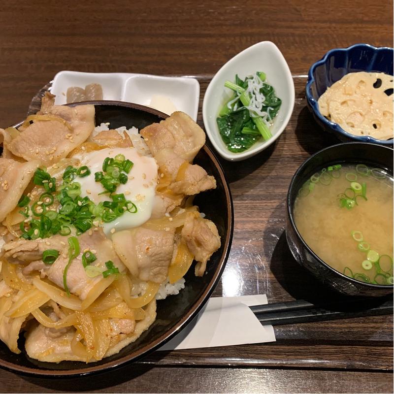 豚玉丼(魚々ろ（ととろ） 仙台一番町店)