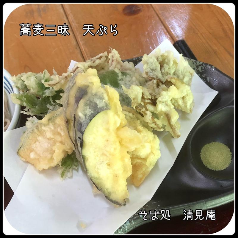 蕎麦三昧　天ぷら(清見庵　おおくら )