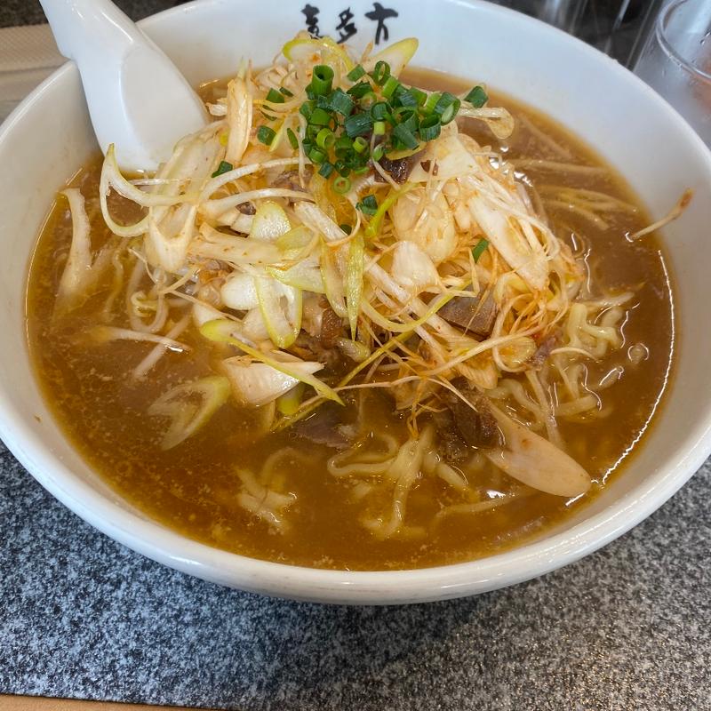 ネギ味噌ラーメン(喜多方ラーメン高蔵 半田店)