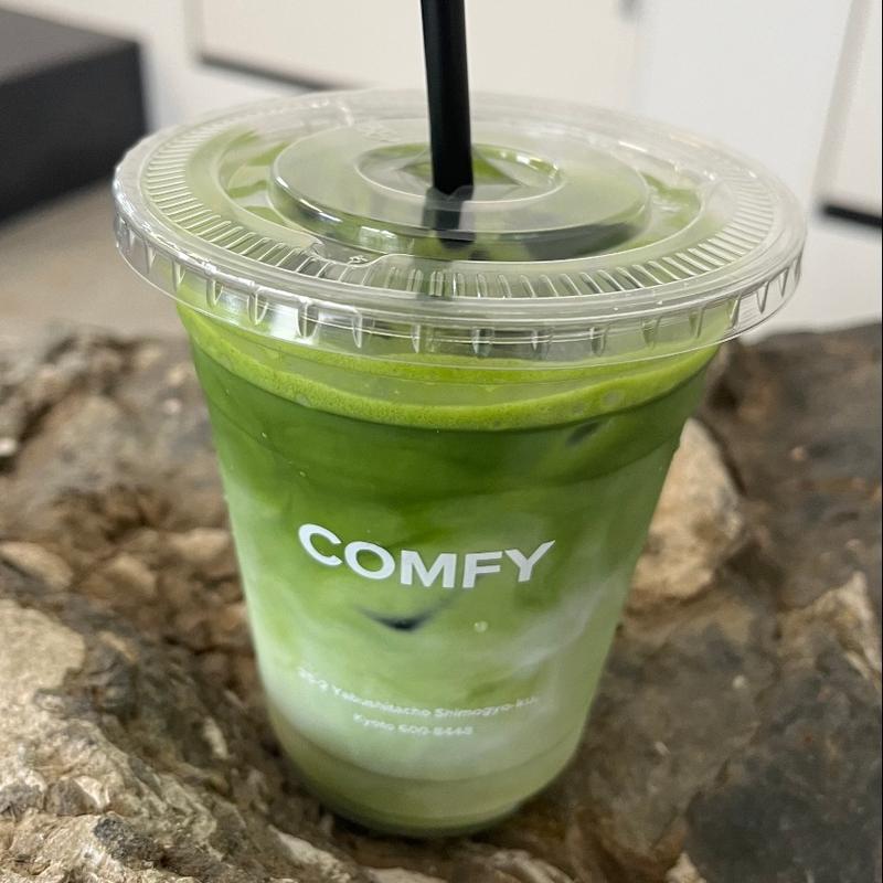 抹茶ラテアイス(濃いめ)(COMFY)