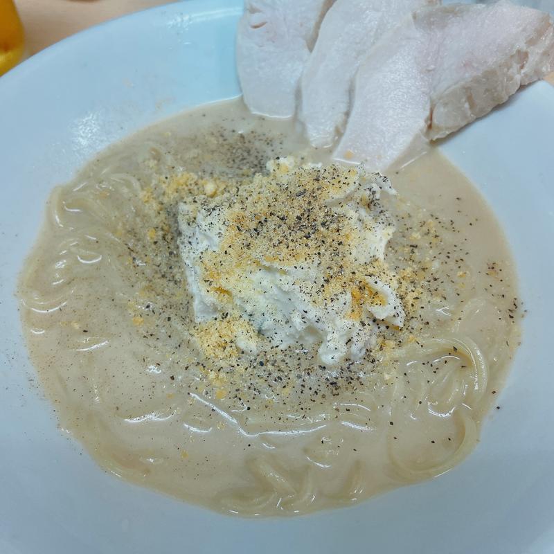 冷やし豆乳ラーメン(ラーメン たぬき屋 )