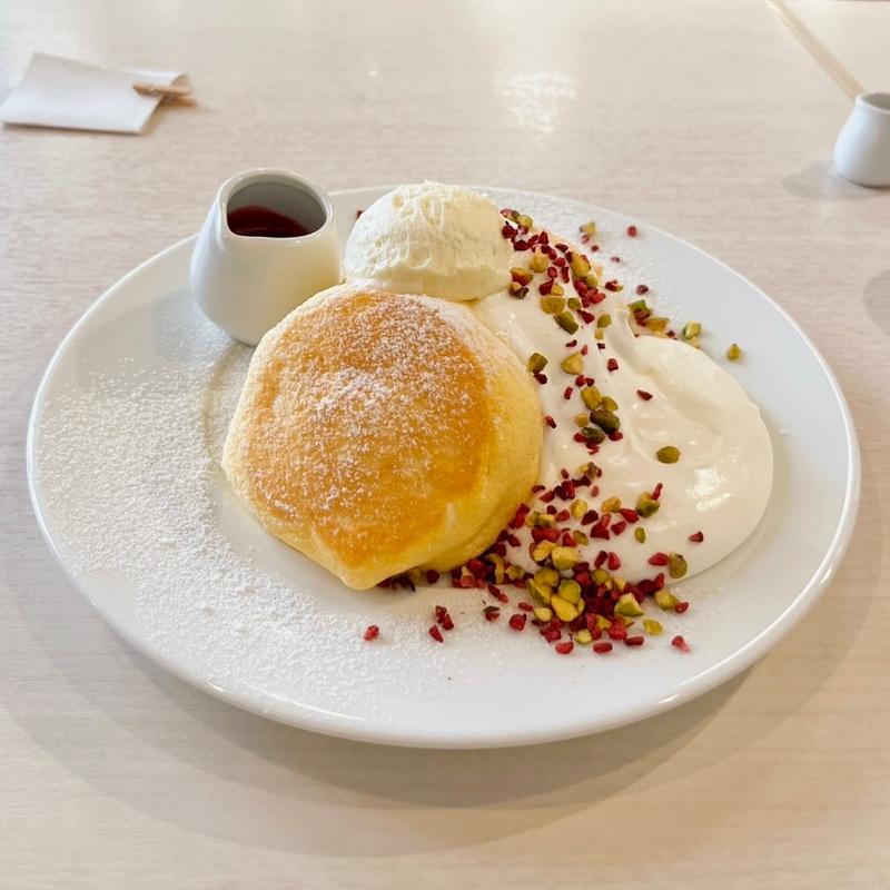 クラシカルフランボワーズパンケーキ(幸せのパンケーキ 吉祥寺店)