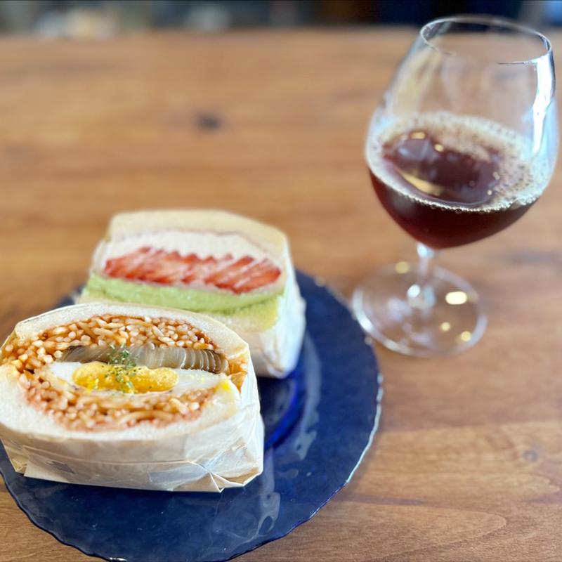 サンドイッチ＆アイスコーヒー(nativeland coffee)