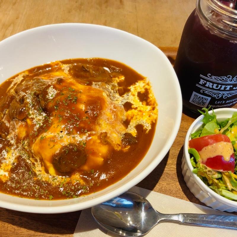 オムハヤシ(KASHIWAGI CAFE)