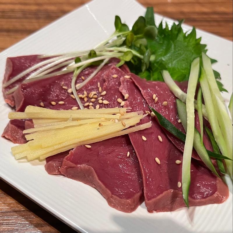 ハツ刺し(焼肉スタミナ苑 月島店（YAKINIKU SUTAMINAEN TSUKISHIMA）)