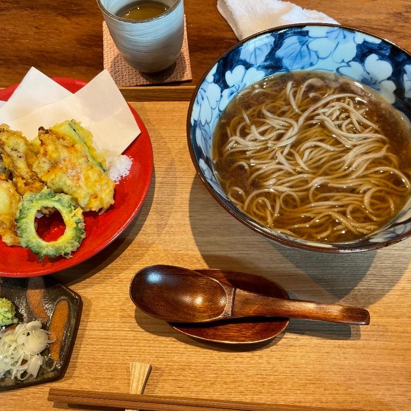 かしわ天 かけ(蕎麦切り 山人 -SANTO-)