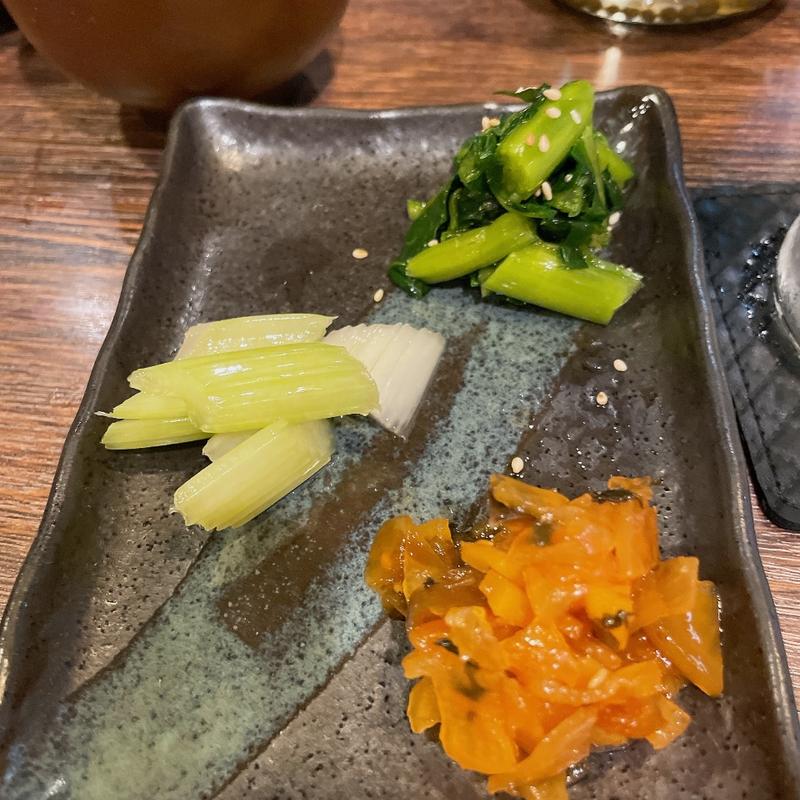 漬物盛り合わせ(おばんざいバー 笑 - niko -)