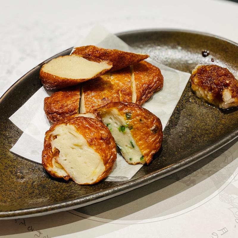 鹿児島名物 さつま揚げ(博多もつ鍋 蟻月 恵比寿)