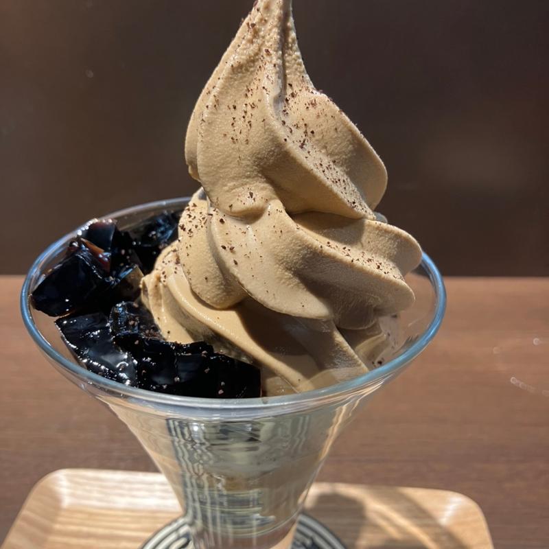 コーヒーゼリーサンデー(CAFE工房MISUZU)