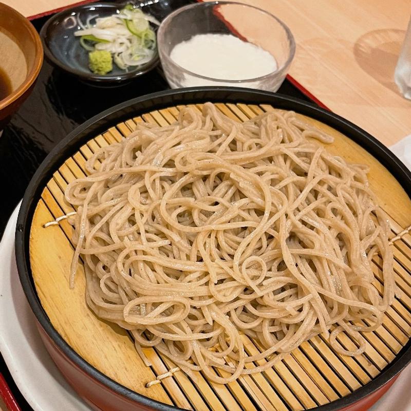 山かけそば(東川楽座 笹一)