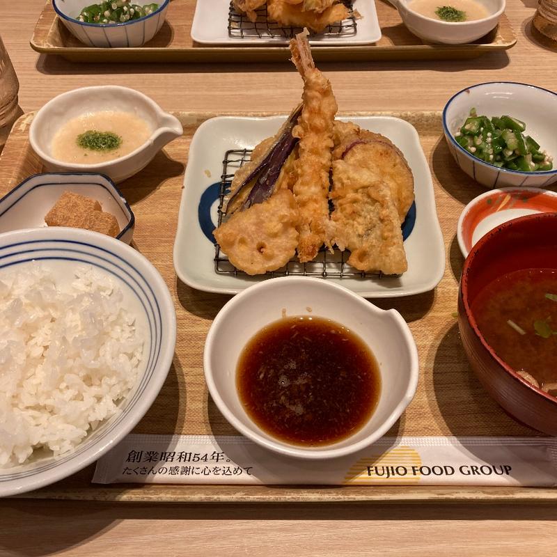 天ぷら御膳(天麩羅 えびのや イオンモール浜松市野店)