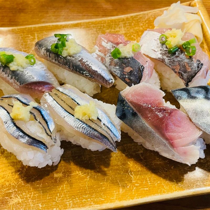 光り物づくし(菊岡寿司)