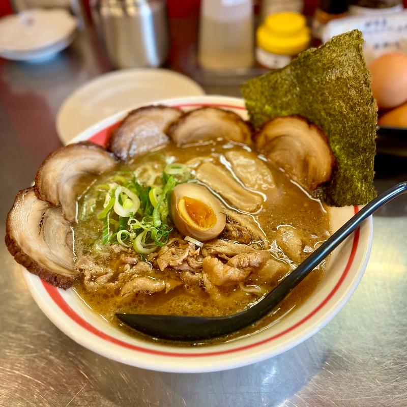 ガチ徳チャーシュー麺(丸徳ラーメン 石津店)