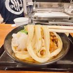 牛すじおろしぶっかけ温(いぶきうどん 吉祥寺店)