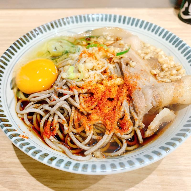 肉玉そば(豊しま 春日店)