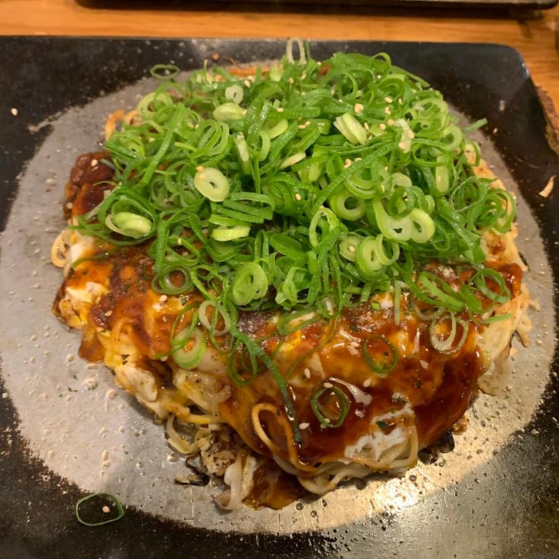 肉玉そば　イカ天　大葉　ネギ(壱 )