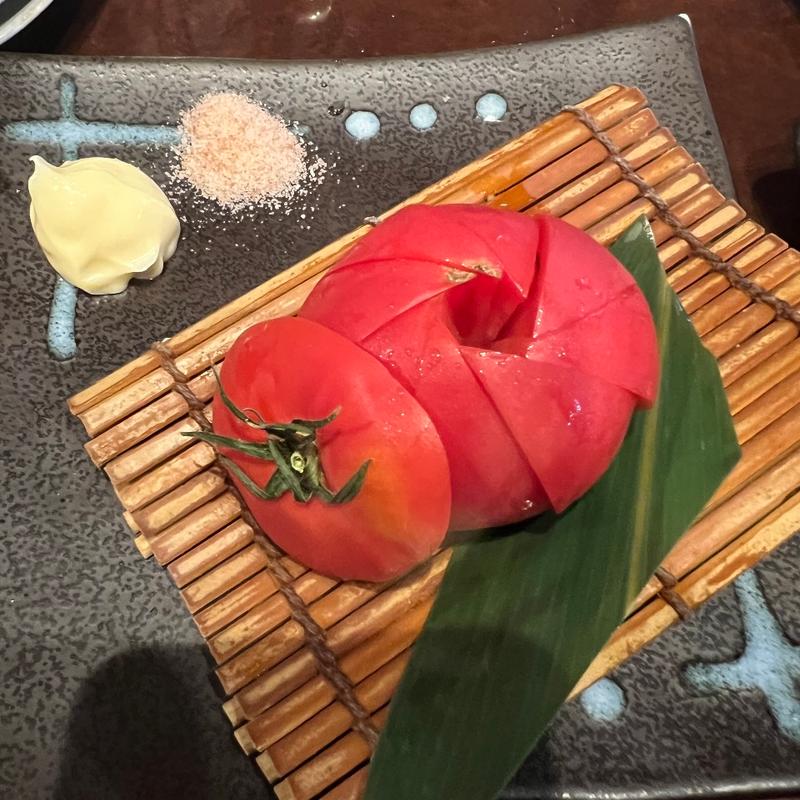 フルーツトマト(鶏と魚と炭火焼き 燈～あかり～)