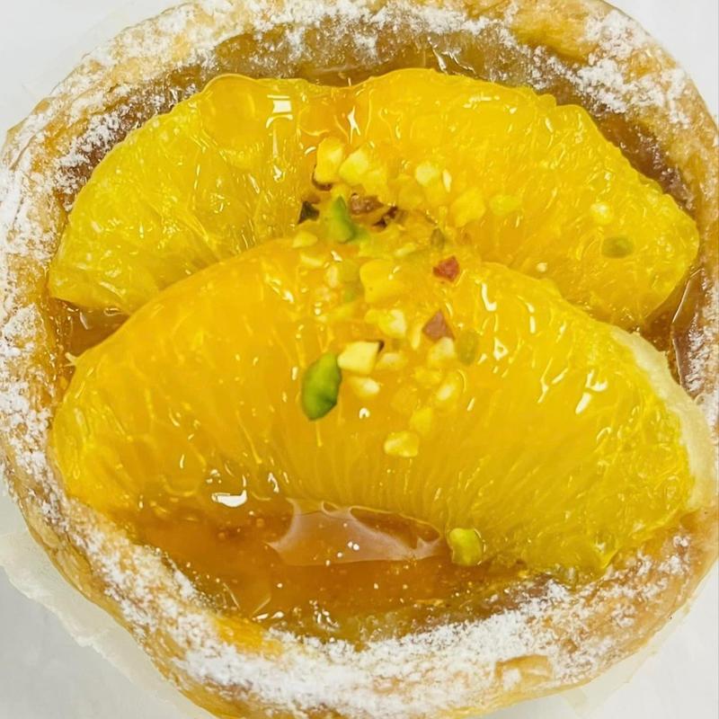 オレンジティータルト(アンドリューのエッグタルト )