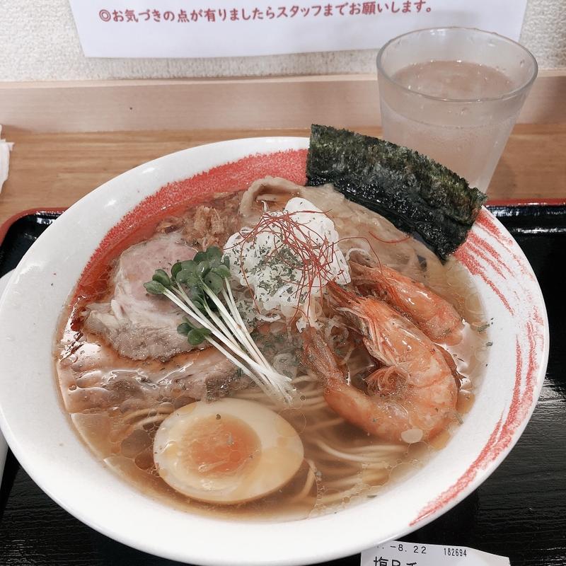 海老香る塩A(自家製麺中華そば　八縁 )