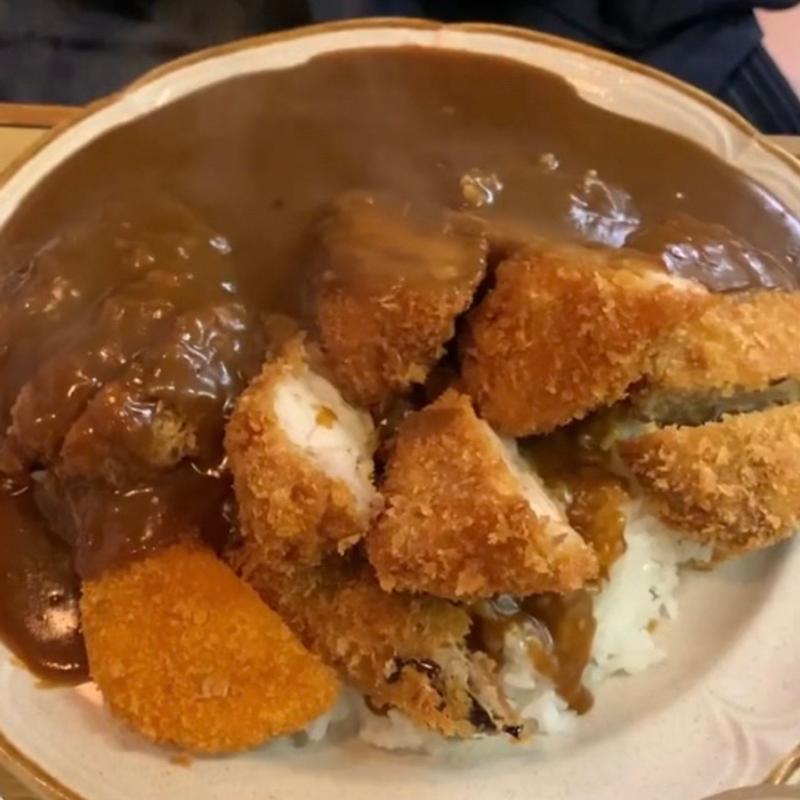 三色カツカレー　(洋食 ゾロ)