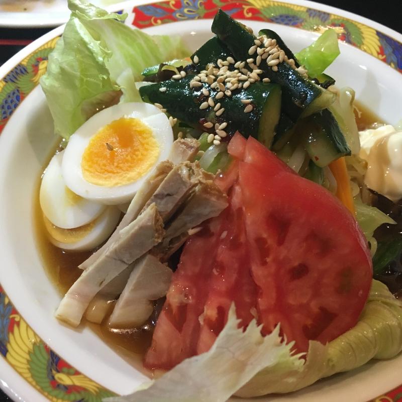 冷やし中華(お食事処 たけなわ)