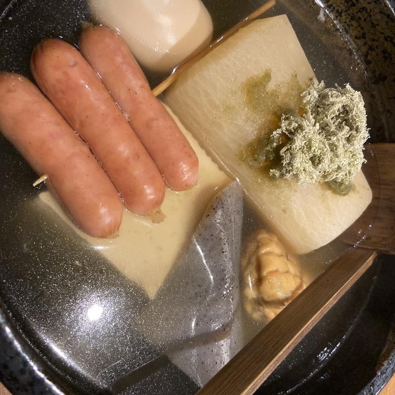 おでん盛り合わせ(やきとり おでん 然)