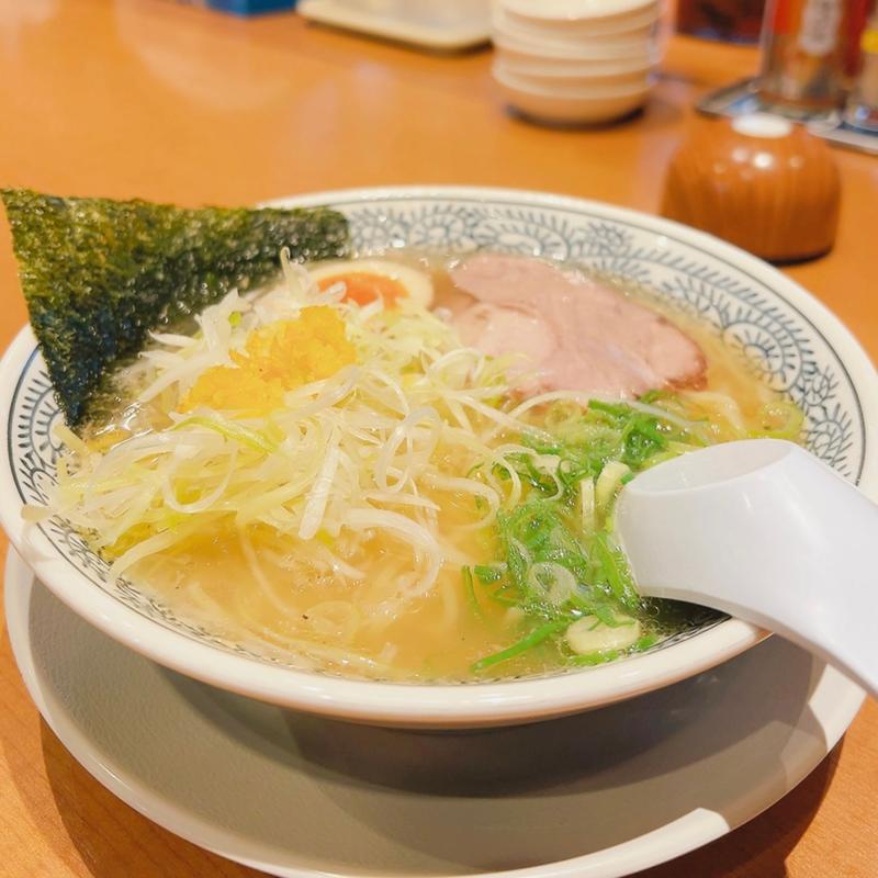 柚子ねぎ塩ラーメン(丸源ラーメン 枚方店)