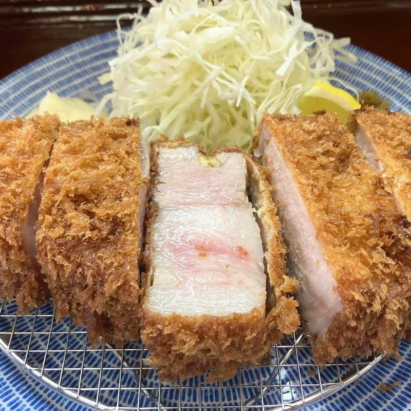 ロースカツ定食(とんかつ丸七)