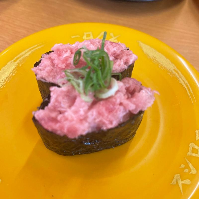 天然インド鮪中落ち(スシロー 三木店)