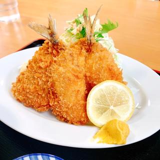 アジフライ定食(魚吉食堂 )