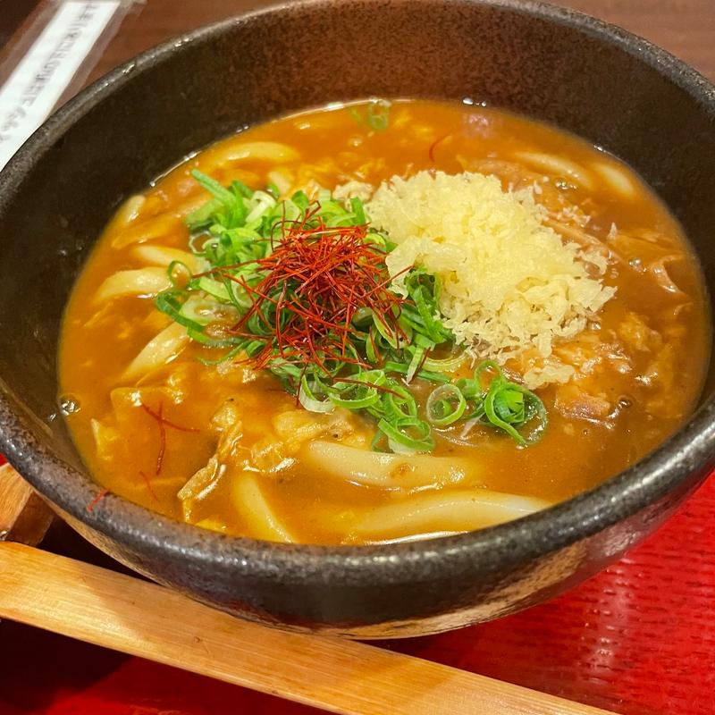 油かすカレーうどん(うどん土佐屋 深阪本店 )