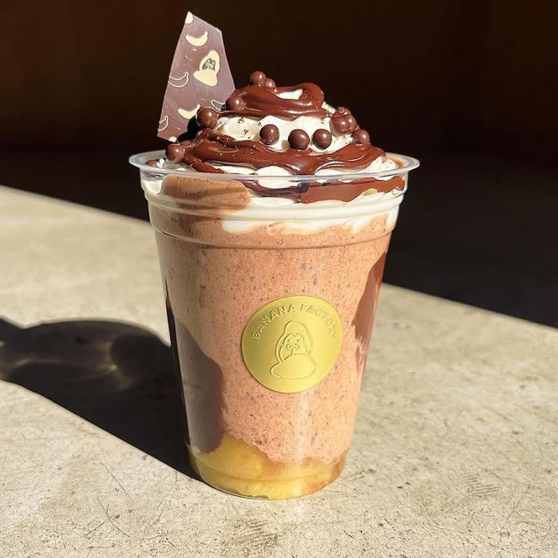トリプルチョコバナナシェイク(熱海フルーツキング　平和通り店)