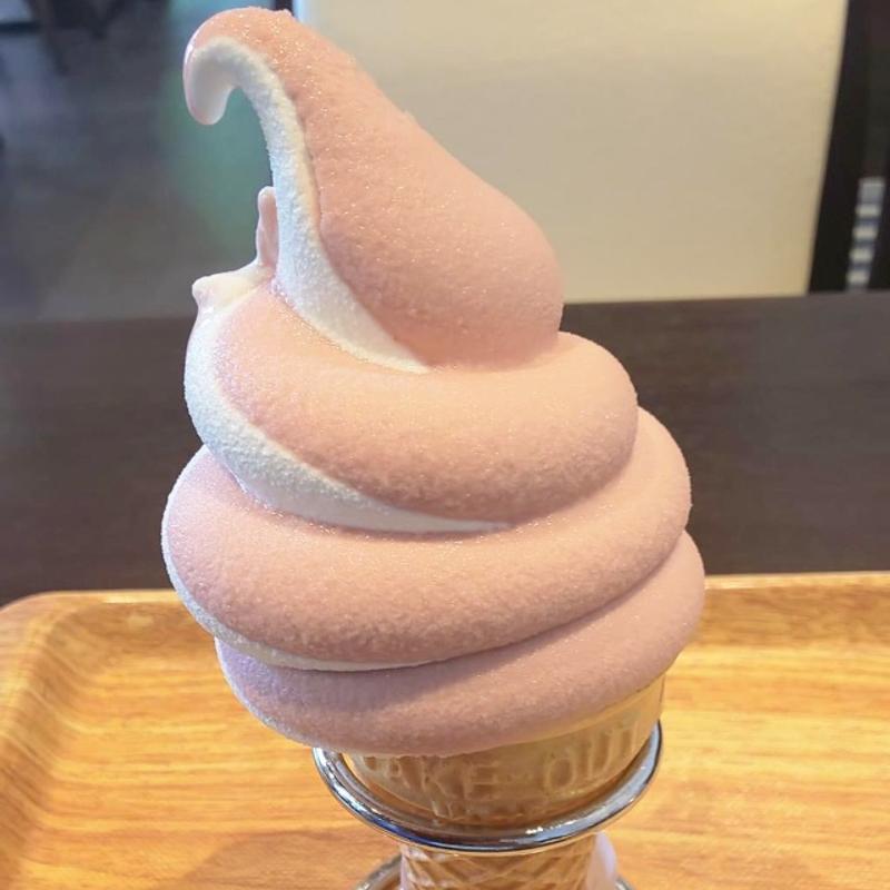 ソフトクリーム(萬珍凍眠館)