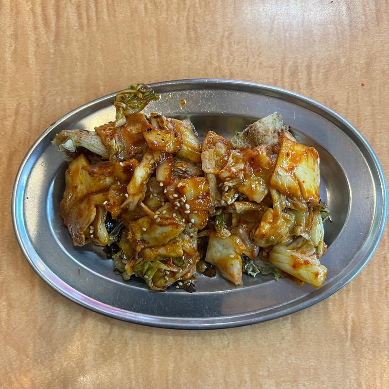 キャベツ焼き　ブタキムチ(キャベツ焼 鶴橋本店 （きゃべつやき）)