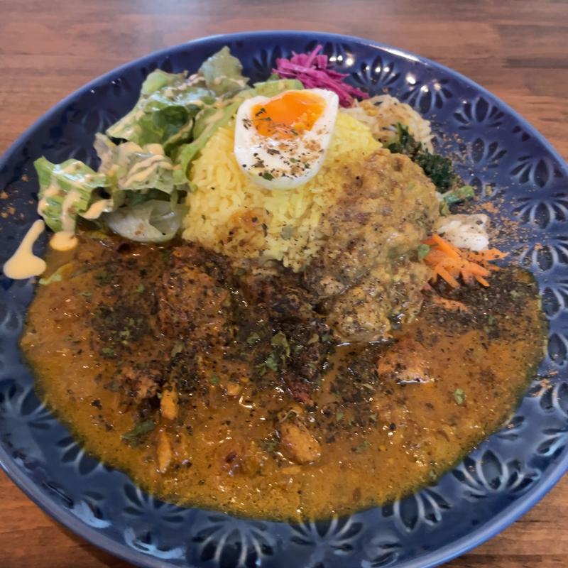 カレープレート チキン(ブルームーン)