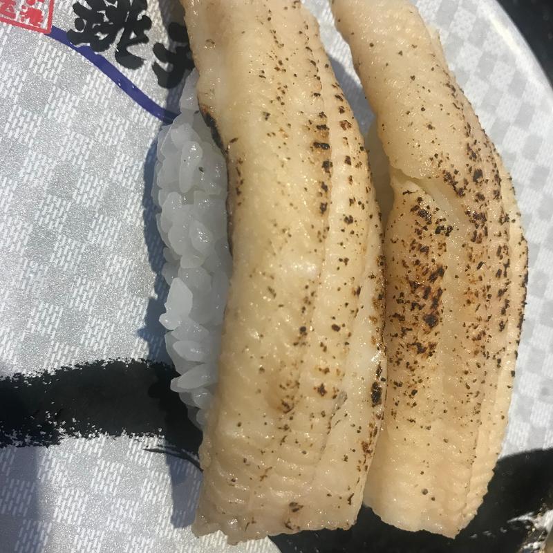 穴子塩炙り(すし銚子丸 鎌ケ谷店)