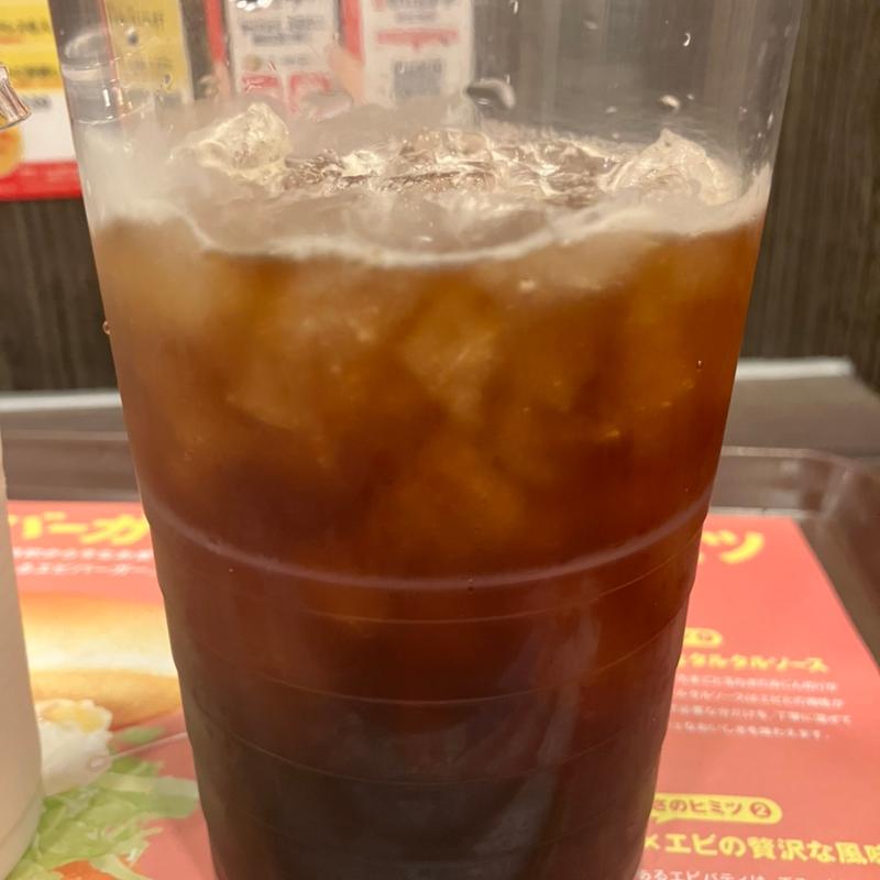 アイスコーヒー(ロッテリア 札幌オーロラタウン店)