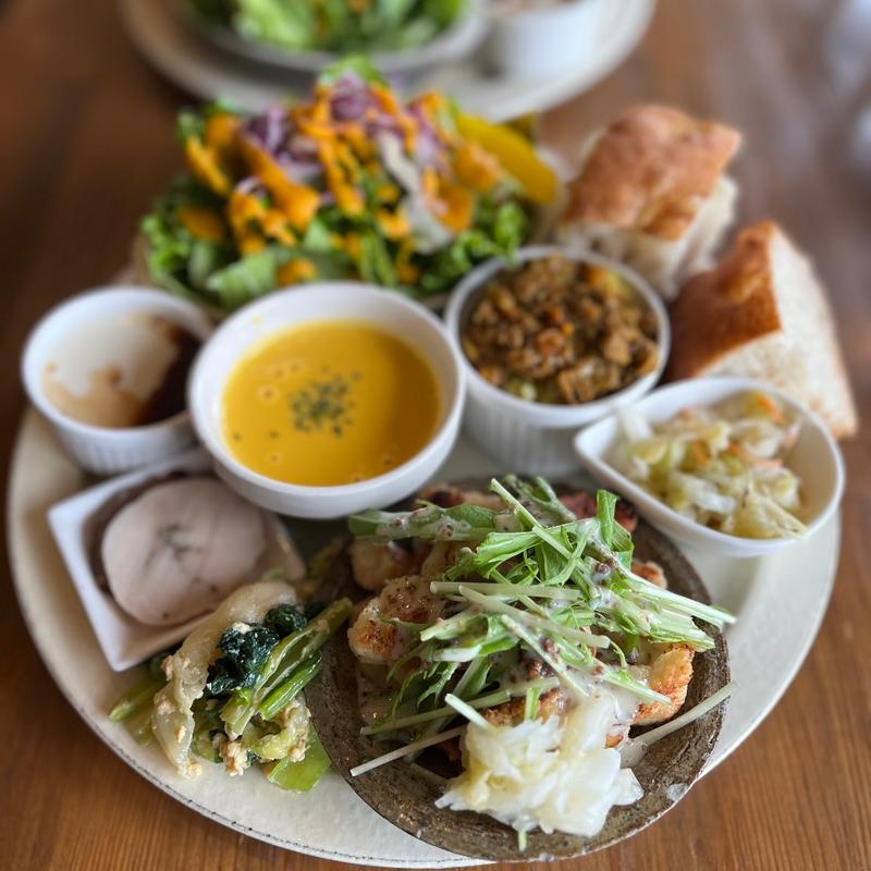 八曲音プレート(Cafe Harmony カフェ 八曲音)