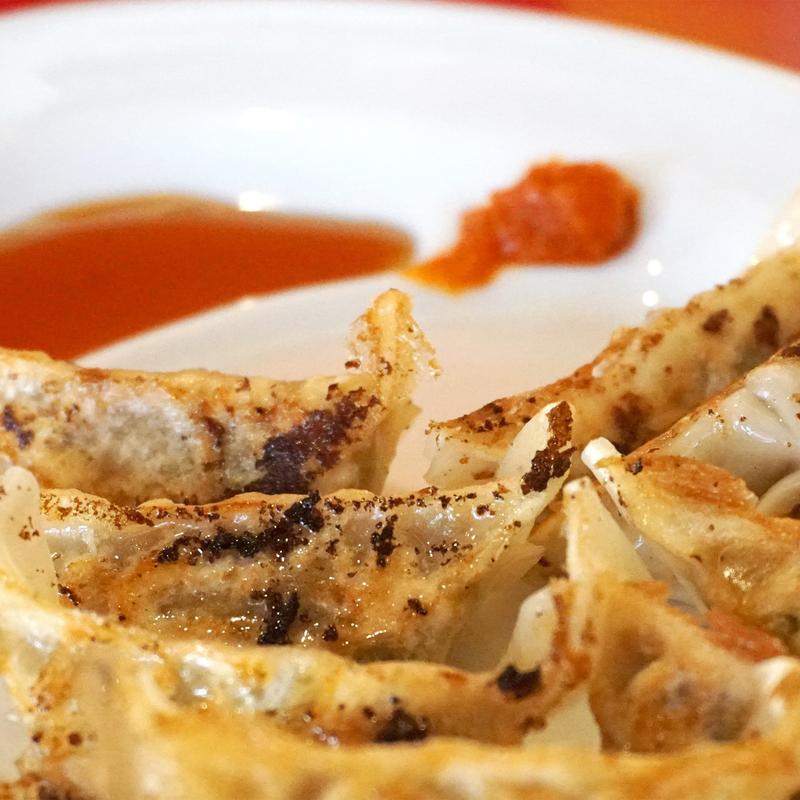 やき豚ラーメン＋ギョーザ(長浜御殿 住吉店)