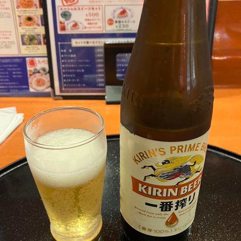 一番搾り中瓶(五右衛門 札幌オーロラタウン店)