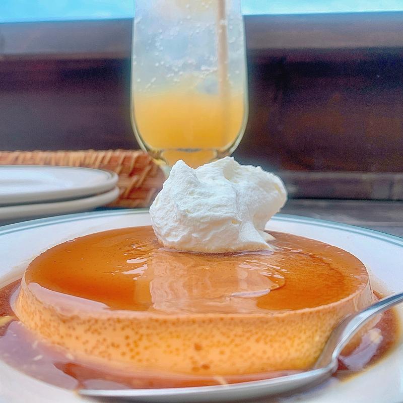 姫様のたまごプリン(ビーチエンド カフェ)