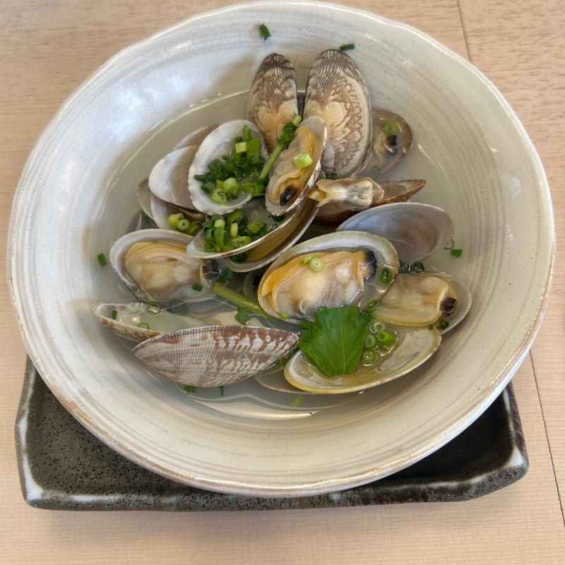 あさりの酒蒸し(すしざんまい 川崎店)