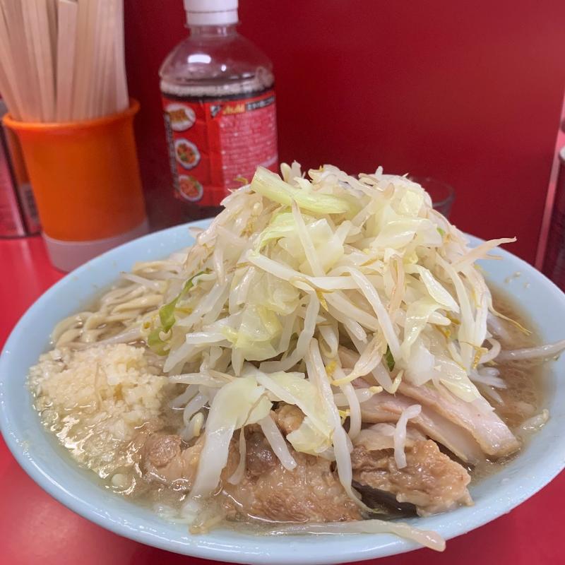 大豚ヤサイニンニク(ラーメン二郎 三田本店 （らーめんじろう）)