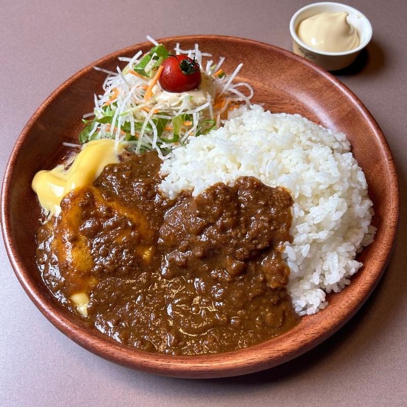 チーズカリーバーグディッシュ ライス大盛(びっくりドンキー長久手店)