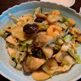 特製皿うどん（魚介類入り） (中国菜館 福新楼)