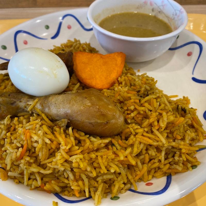 チキンビリヤニ(Quasis Seyri Alem Cafe Restaurant)