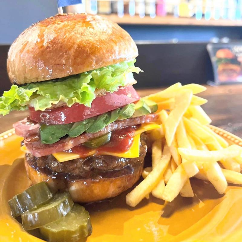 スパイシーバーガー(cafe&bar Hitiwa（もとRitz Cafe）)