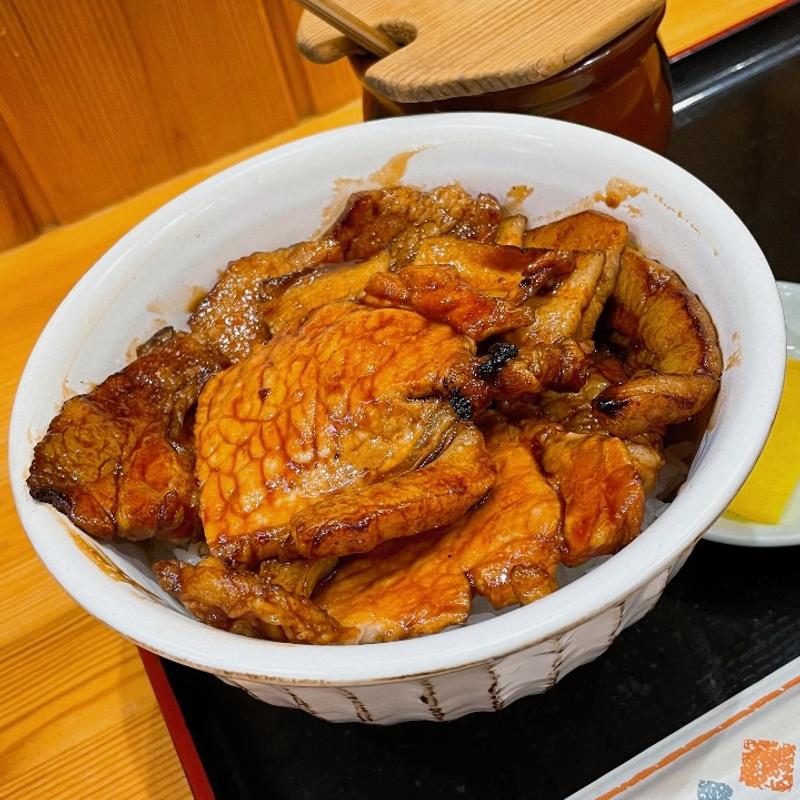 ロース・バラ盛り合わせ(ぶた丼のとん田)